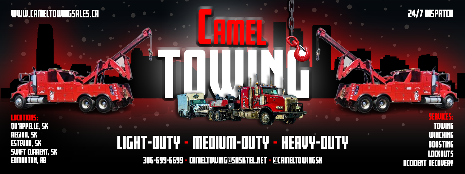 Camel Towing Service Header Photo