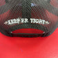 Camel Towing Trucker Hat Grey Black
