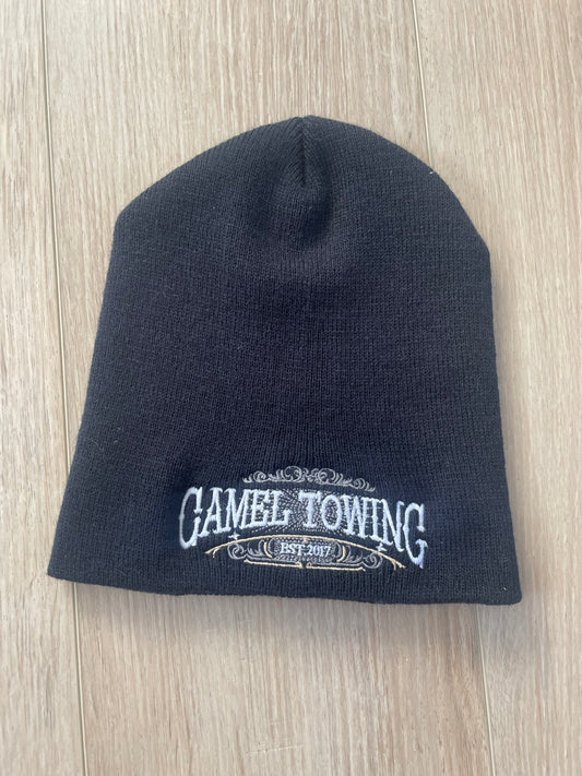 Camel Towing Black Beanie
